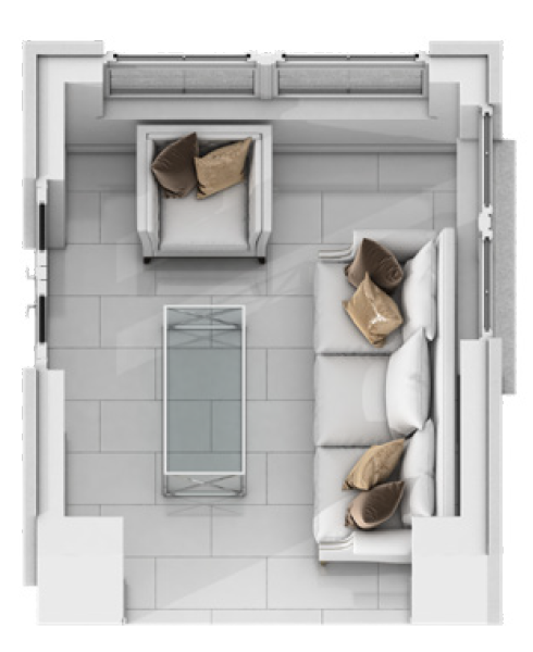 Camowen, Omagh - Sunroom Floorplan